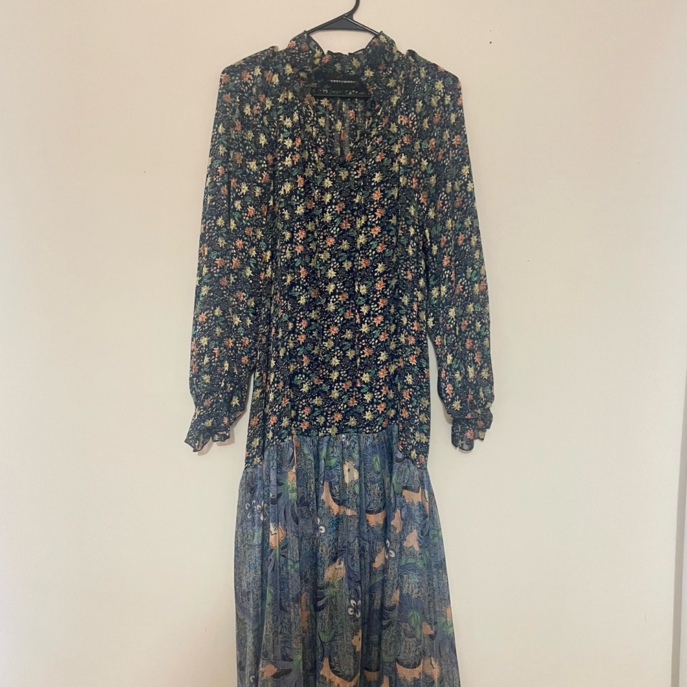 Floral Long Sleeve Dress